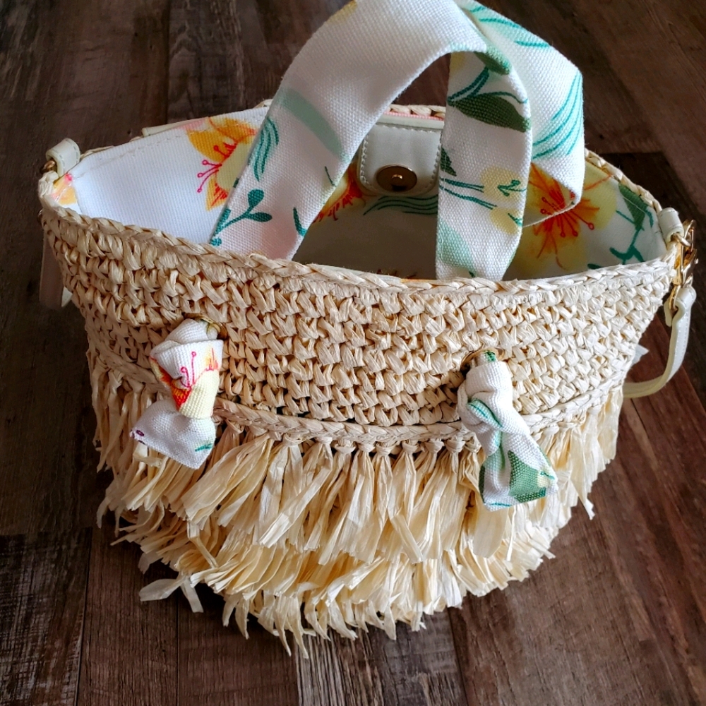 Spartina Straw Purse